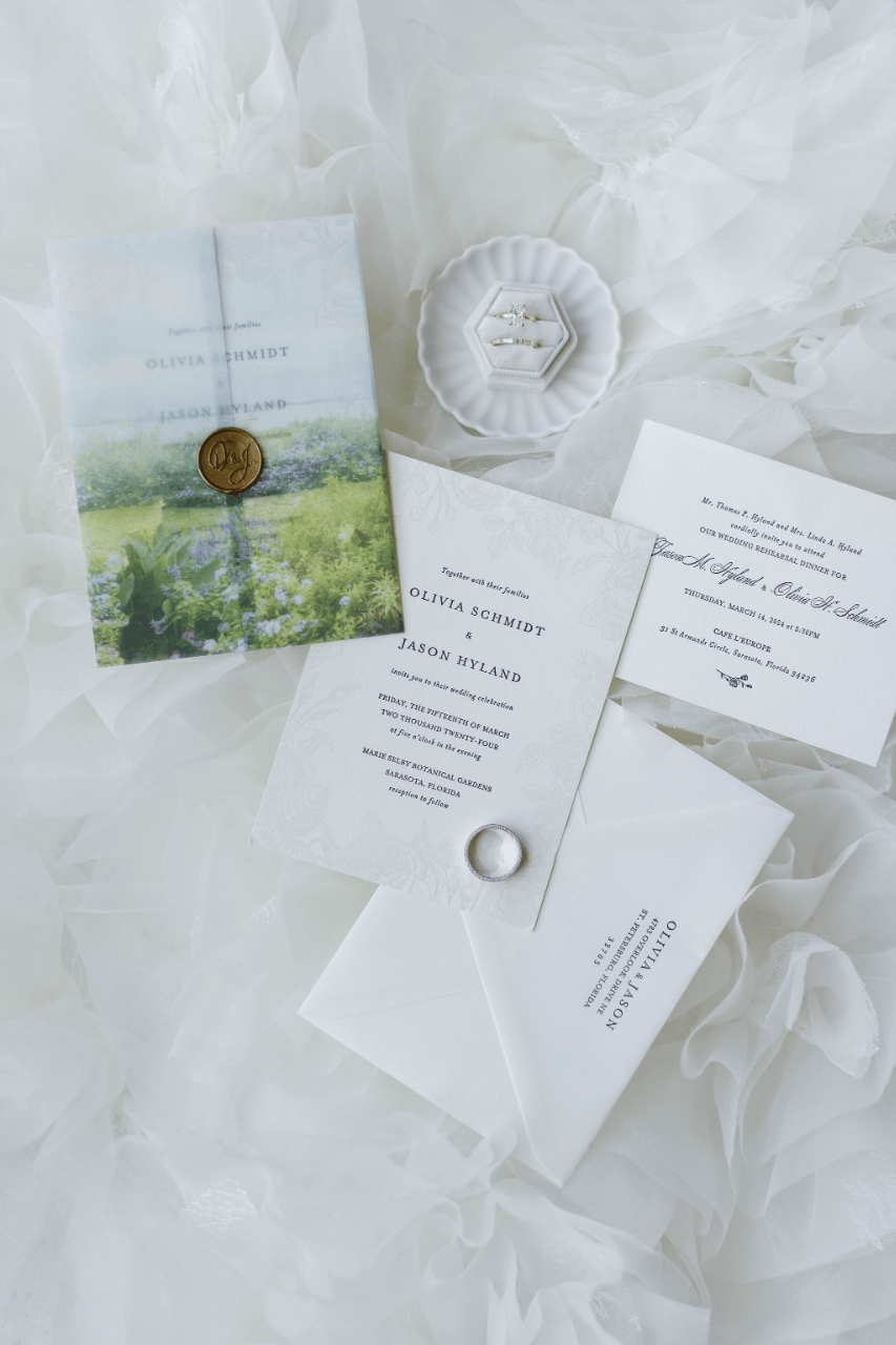 A Romantic Spring Wedding at Marie Selby Botanical Gardens photo 2