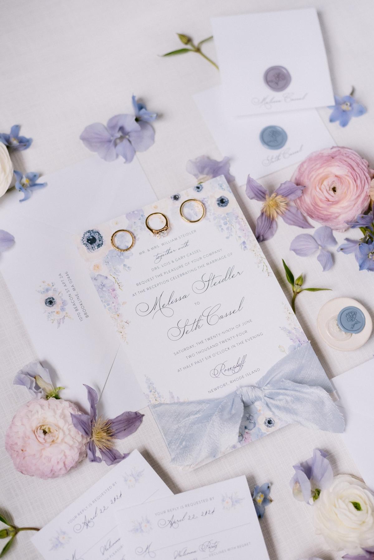 A Classic Summer Wedding at the Rosecliff Mansion photo 4