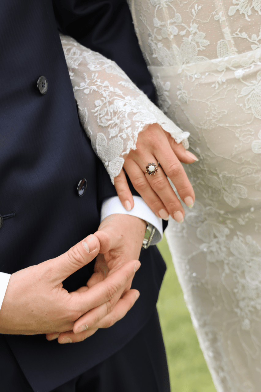 A Modern Summer Wedding at Château de Garde