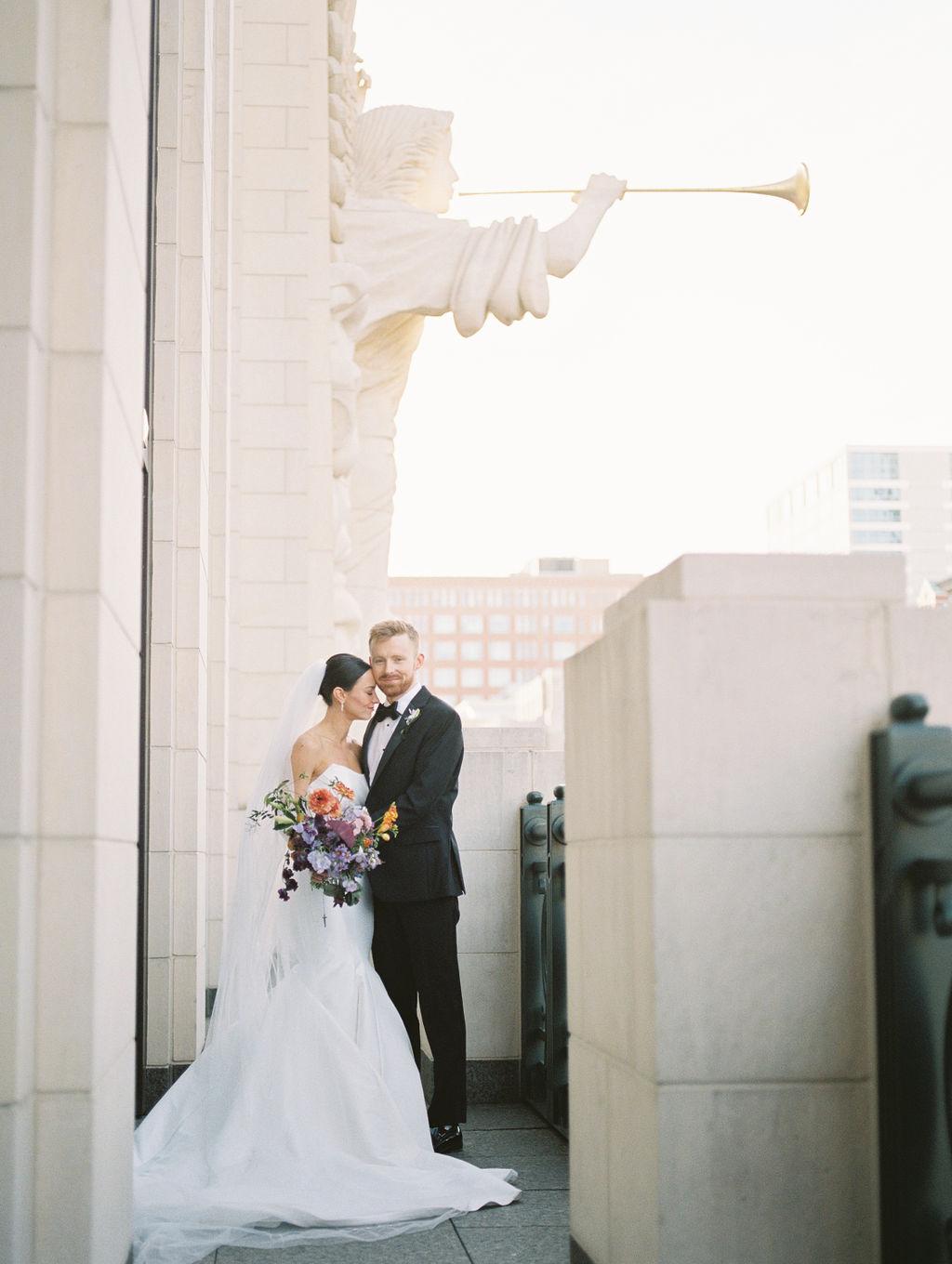 A Non-Traditional Winter Wedding at McDavid Studio