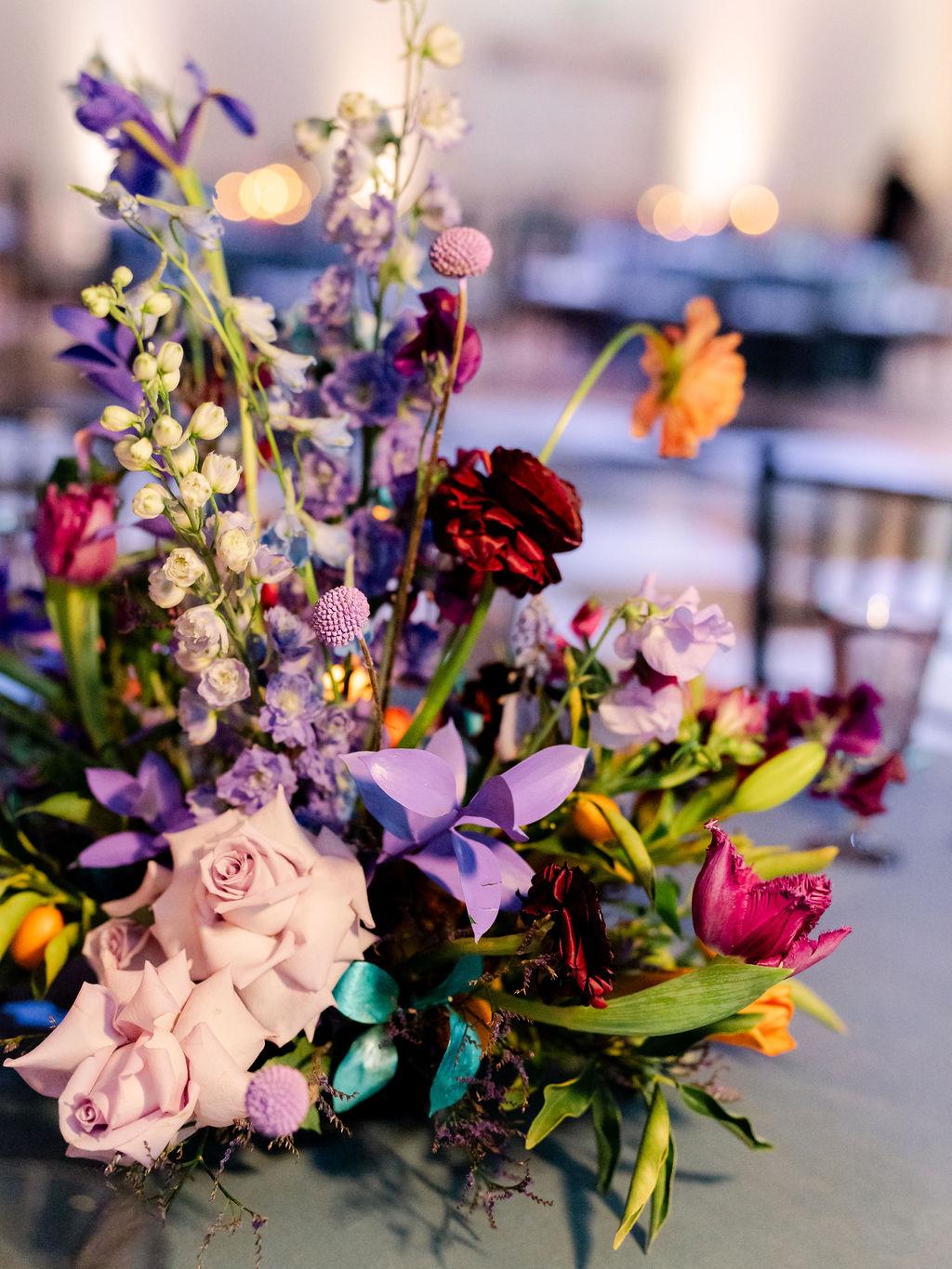 A Non-Traditional Winter Wedding at McDavid Studio 50