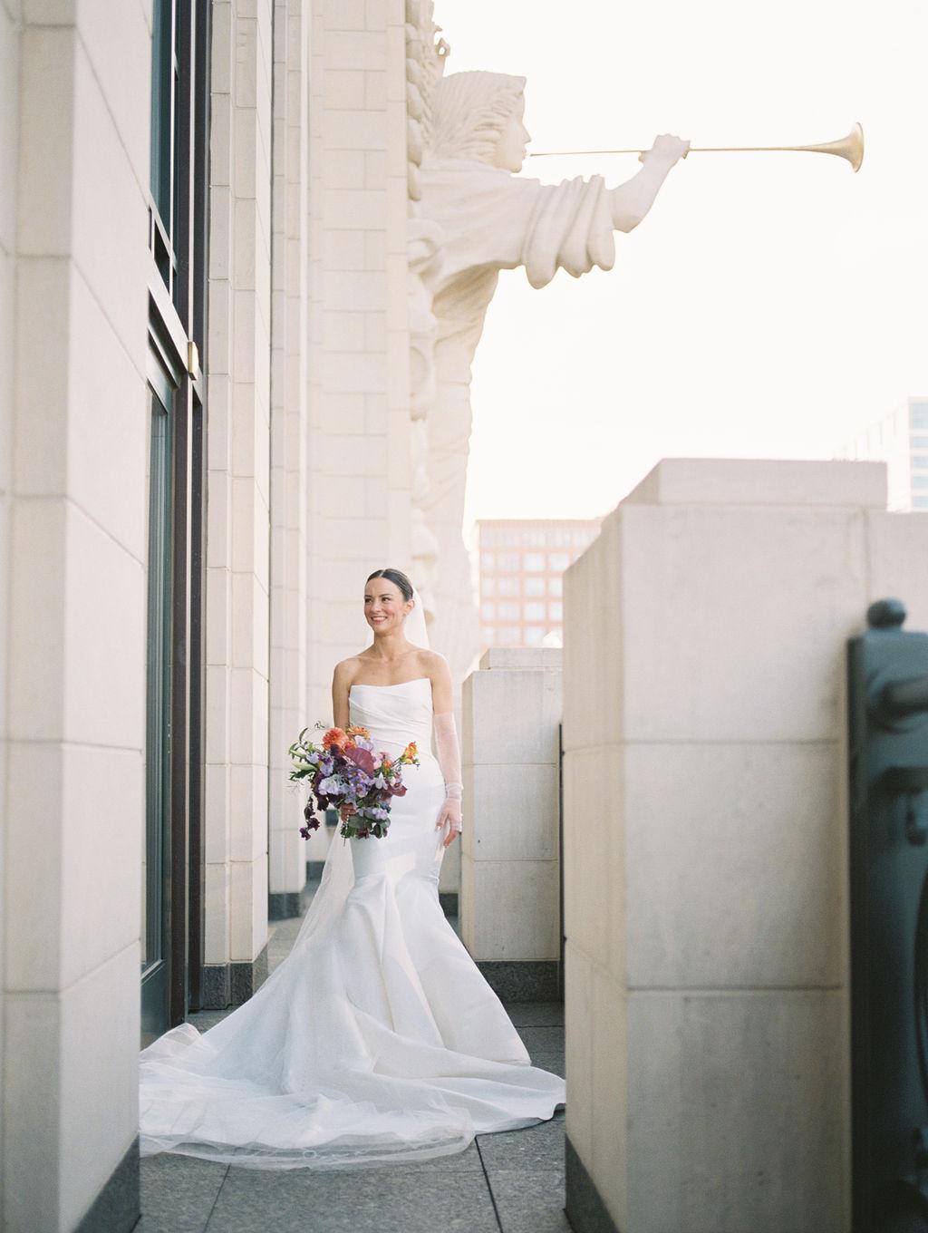 A Non-Traditional Winter Wedding at McDavid Studio 4