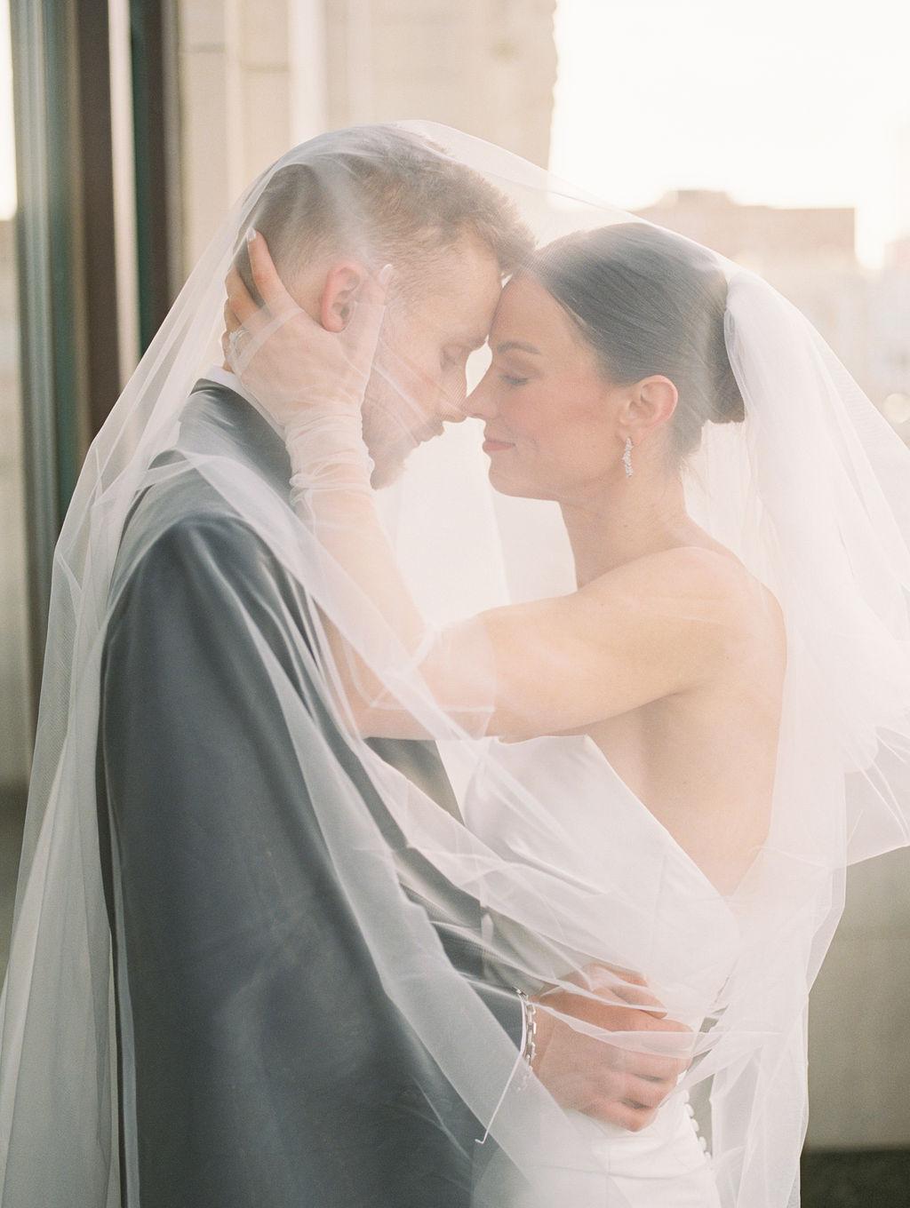 A Non-Traditional Winter Wedding at McDavid Studio 3