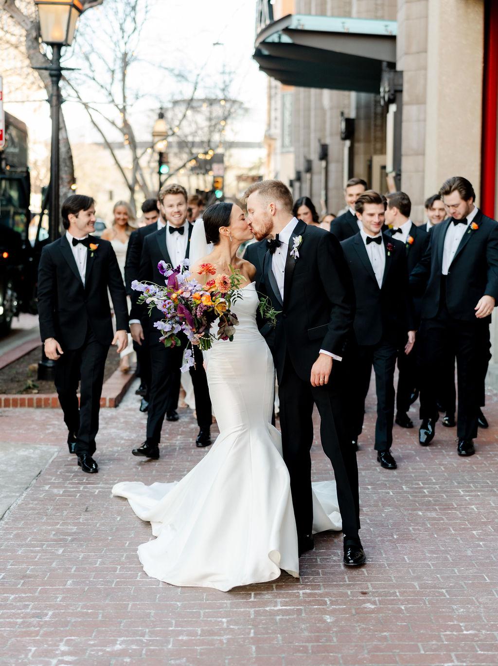A Non-Traditional Winter Wedding at McDavid Studio 51