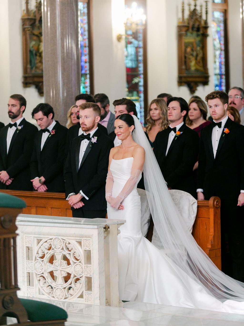 A Non-Traditional Winter Wedding at McDavid Studio 24