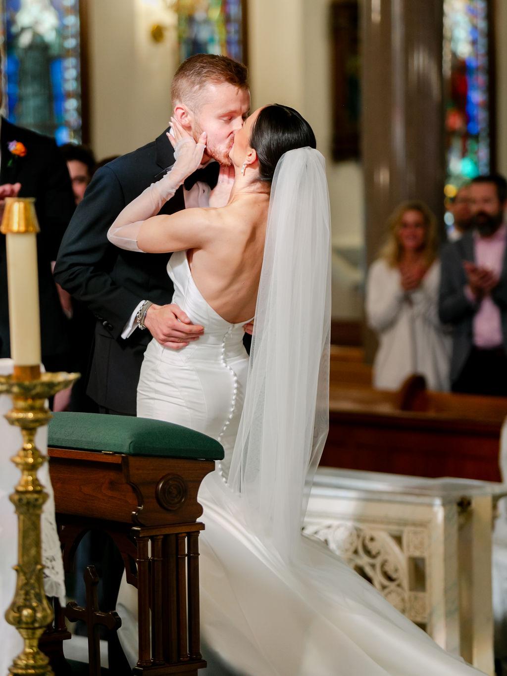 A Non-Traditional Winter Wedding at McDavid Studio photo 4