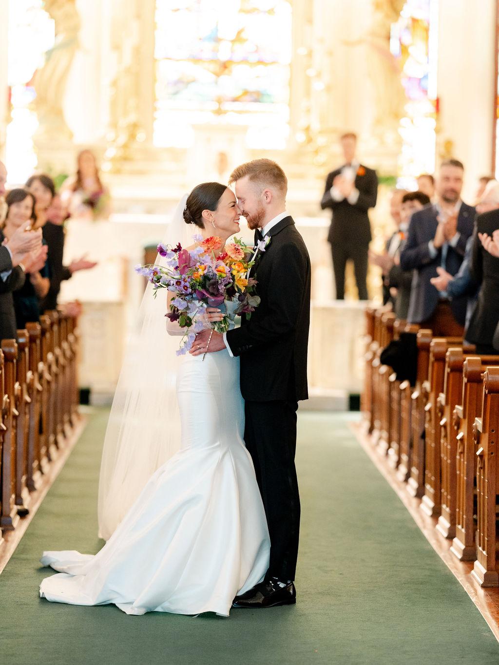 A Non-Traditional Winter Wedding at McDavid Studio 23