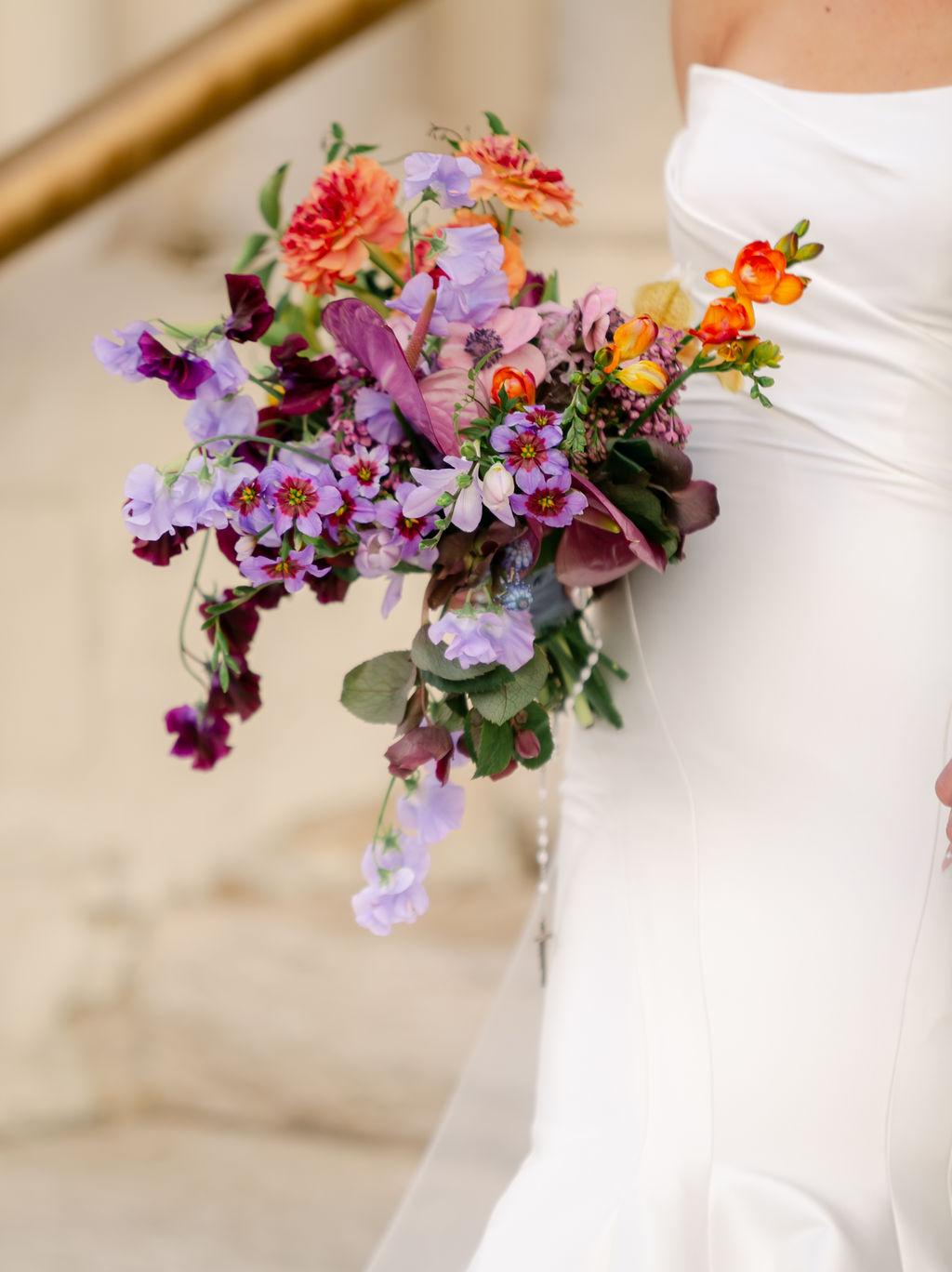 A Non-Traditional Winter Wedding at McDavid Studio 6