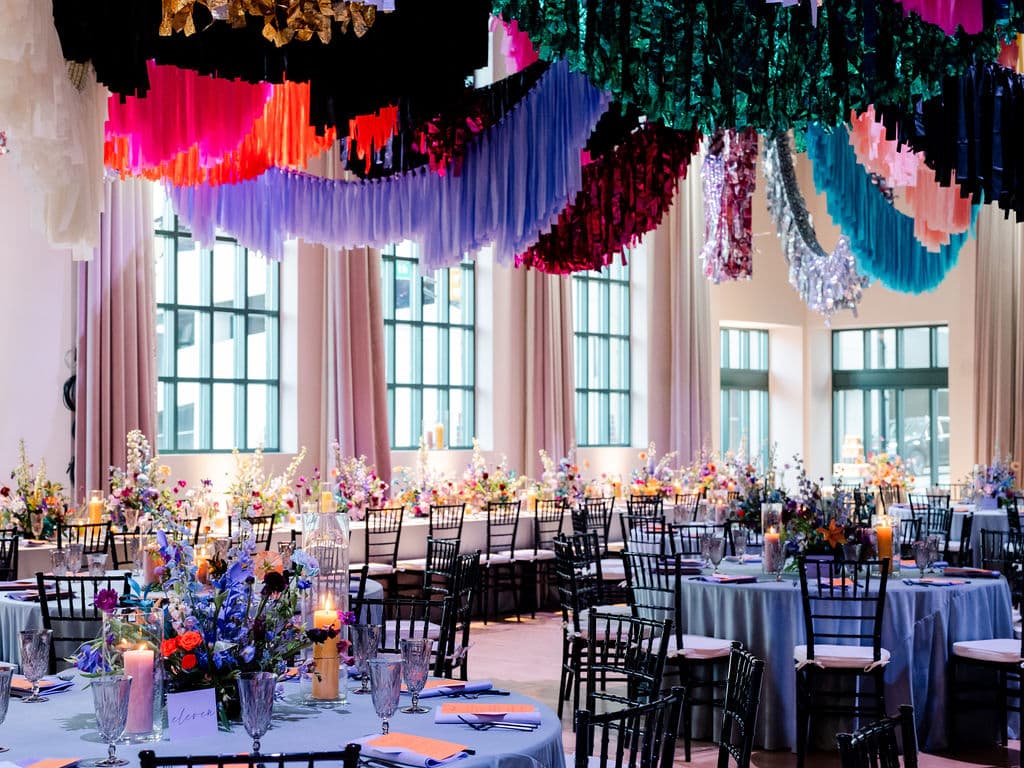A Non-Traditional Winter Wedding at McDavid Studio 38