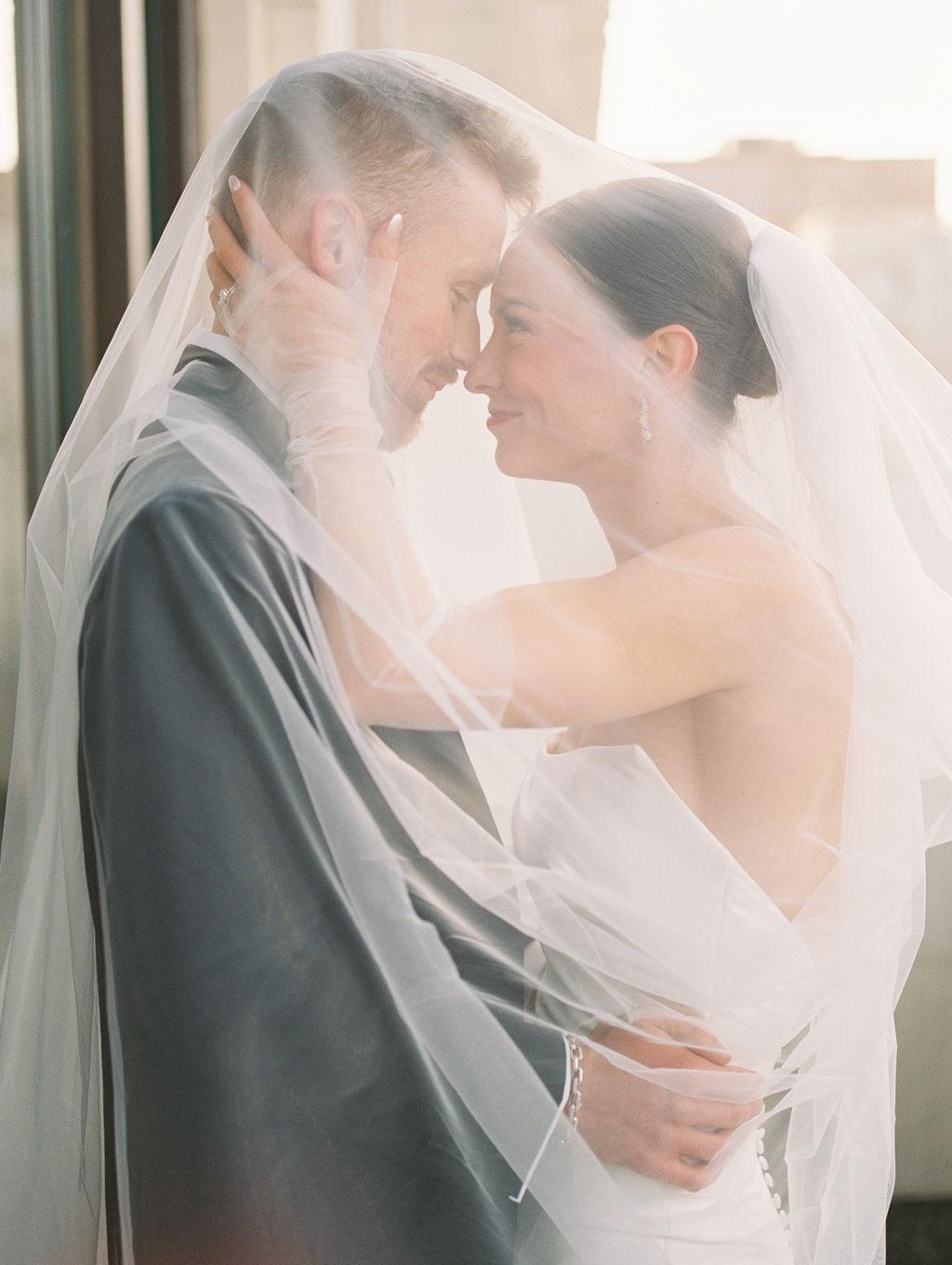 A Non-Traditional Winter Wedding at McDavid Studio 11