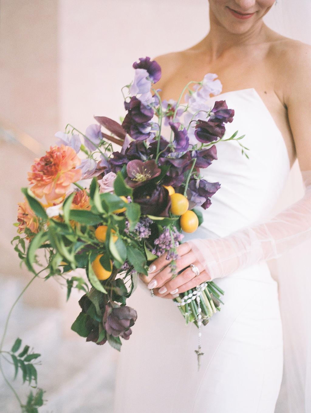 A Non-Traditional Winter Wedding at McDavid Studio 16