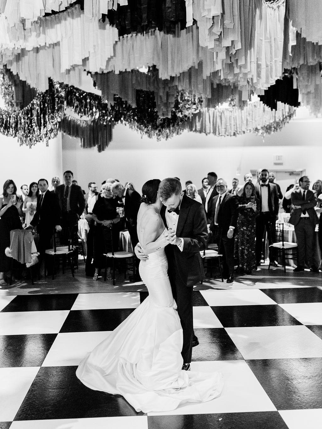A Non-Traditional Winter Wedding at McDavid Studio 9