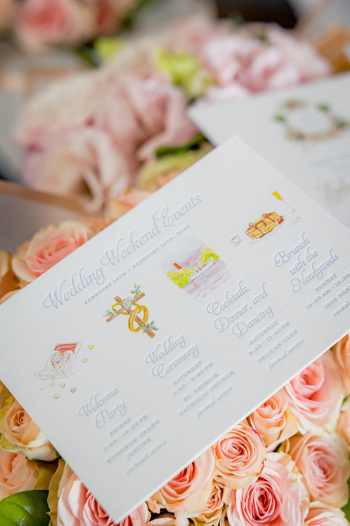 A Whimsical Winter Wedding at the Pelican Club 16