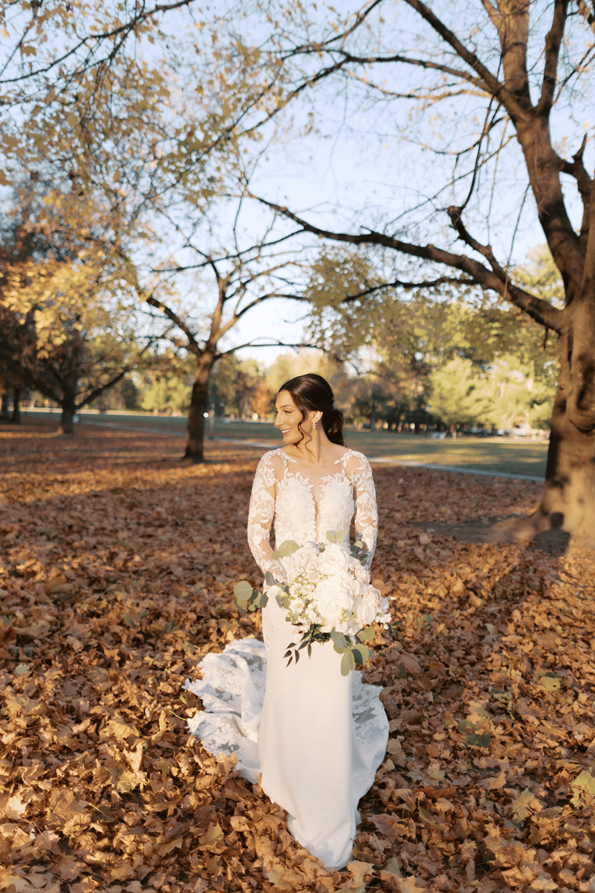 A Modern Fall Wedding at Hall of Springs photo 2