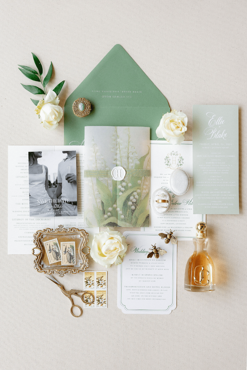 A Classic Spring Wedding at Marché photo 2