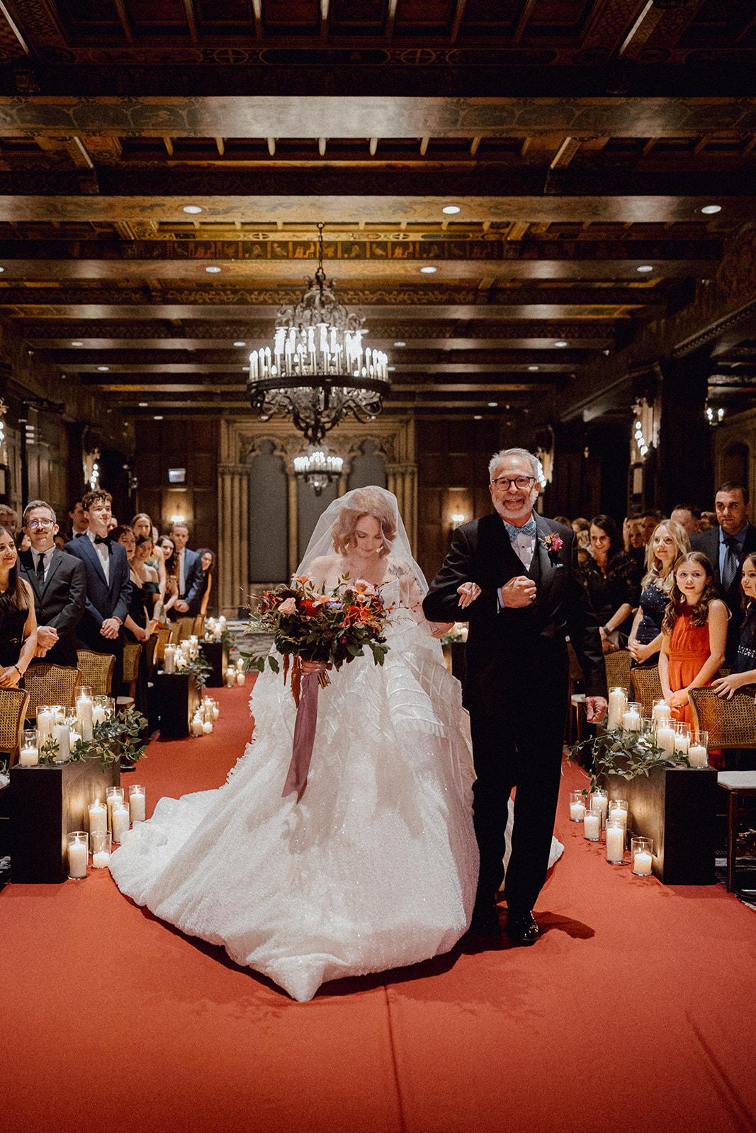 A Romantic Fall Wedding at the Intercontinental 49
