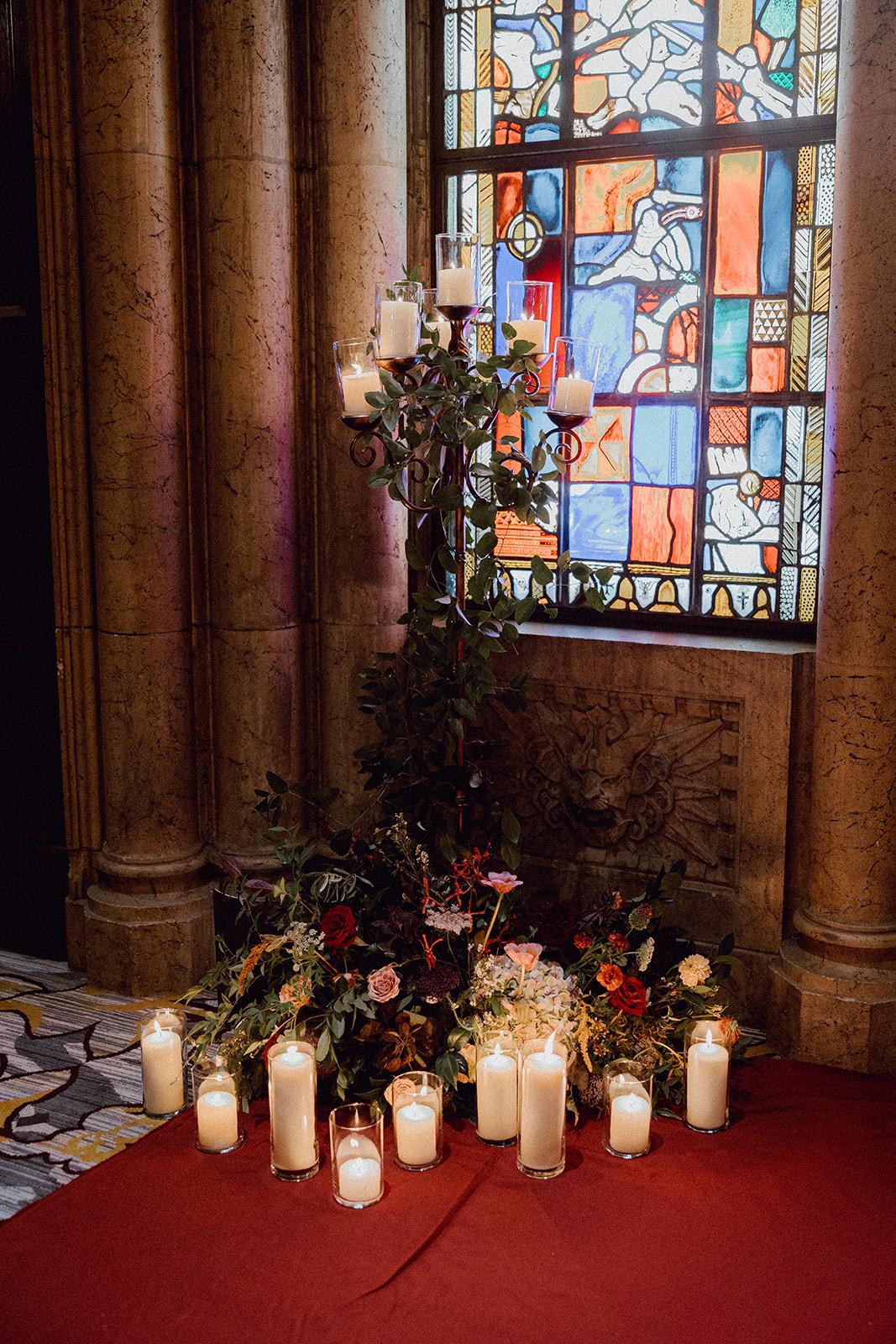 A Romantic Fall Wedding at the Intercontinental 53