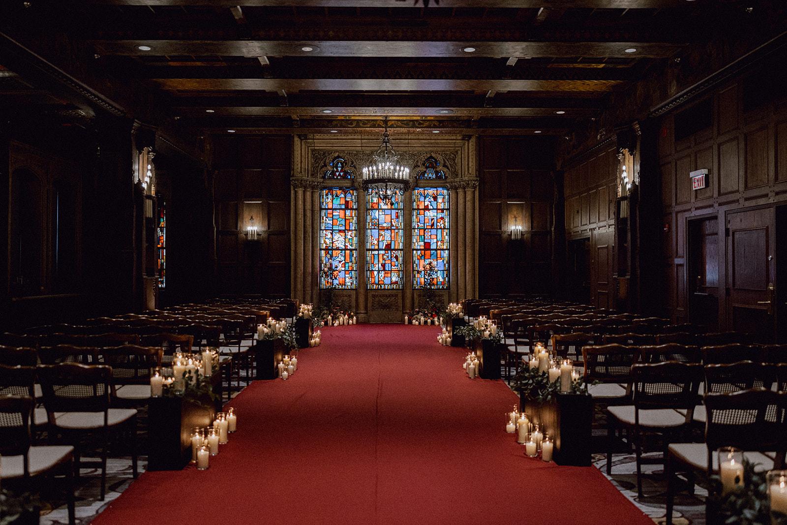 A Romantic Fall Wedding at the Intercontinental 41