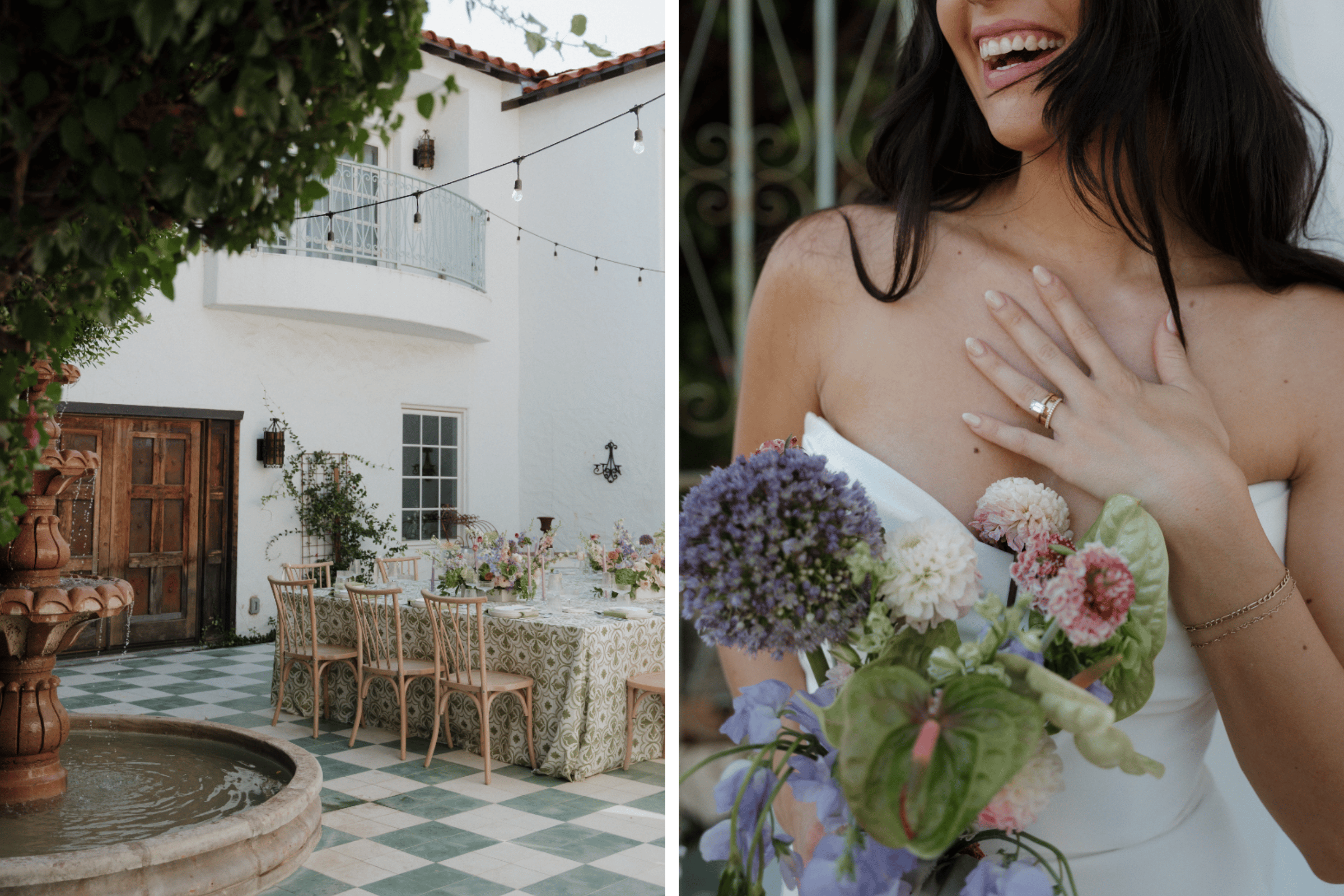Photos by Allison Klein Photography, Featured in A Modern Fall Styled Shoot at La Estancia