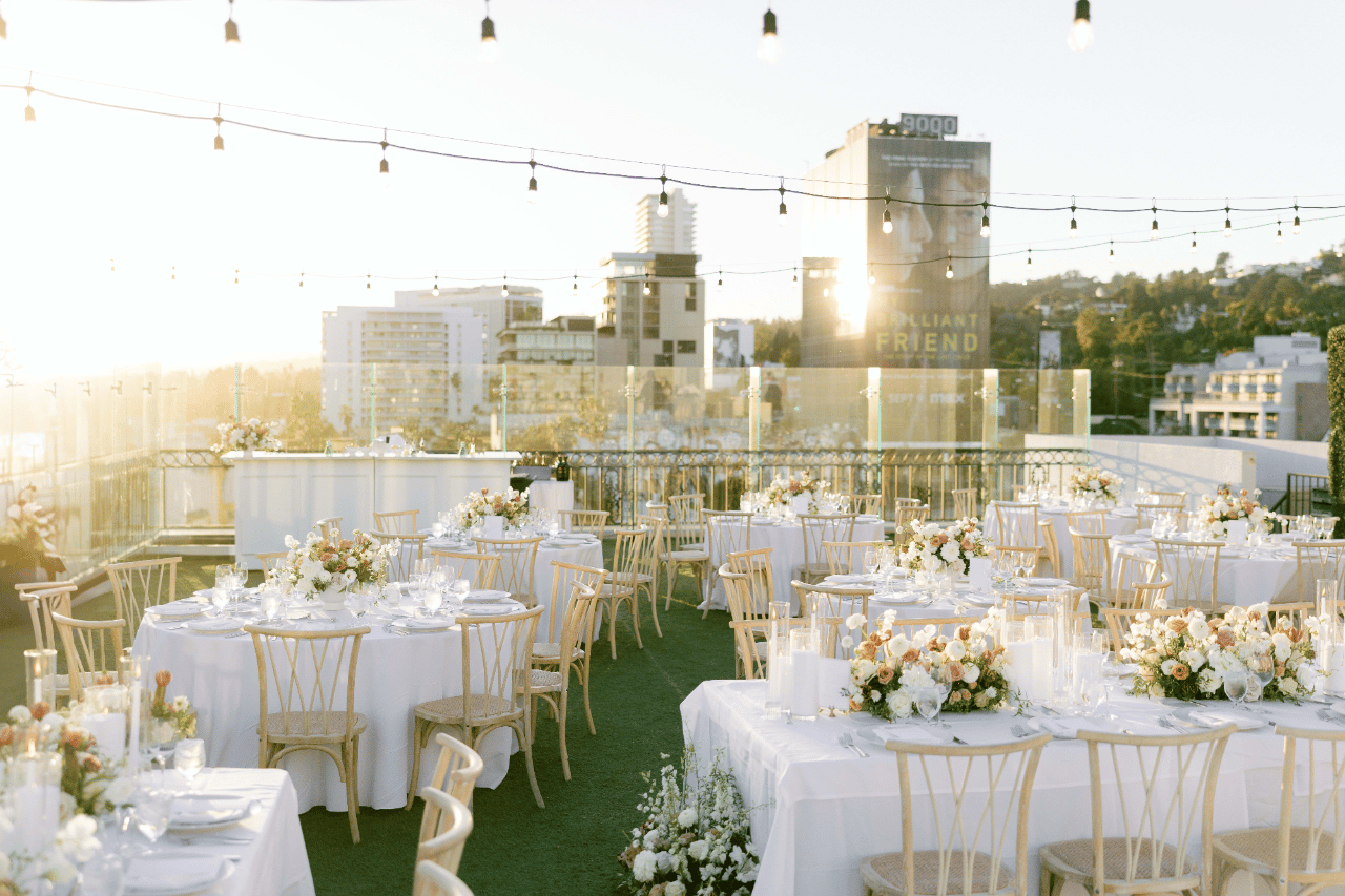 Photo by Sarah Vendramini Photography, Featured in A Modern Fall Wedding at The London West Hollywood