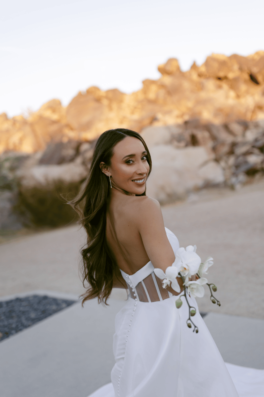 A Romantic Fall Wedding in Joshua Tree photo 2