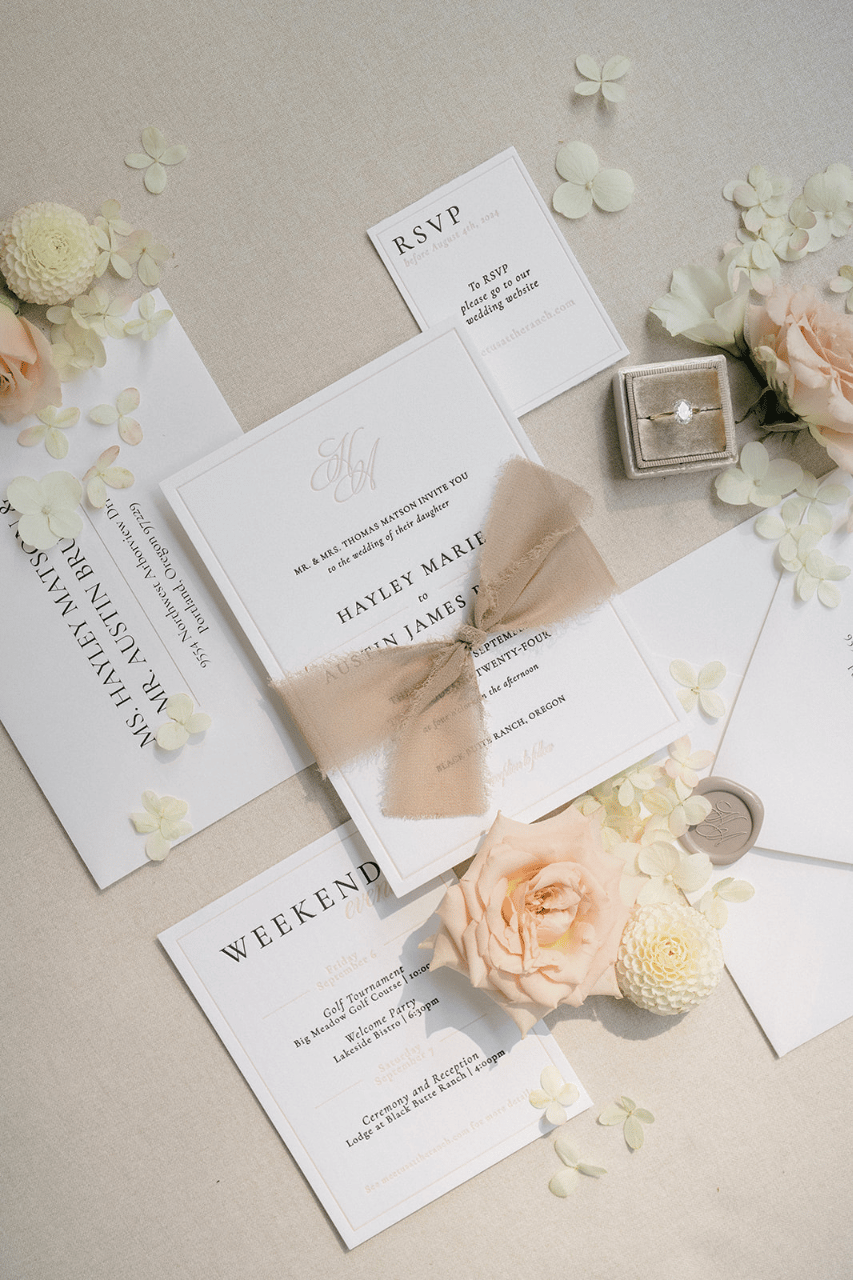 A Romantic Fall Wedding at Black Butte Ranch photo 5