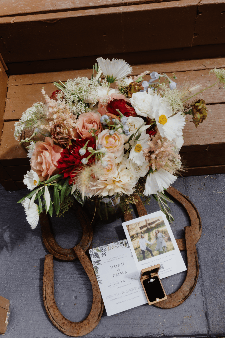 A Boho Fall Wedding in Half Moon Bay, California photo 2