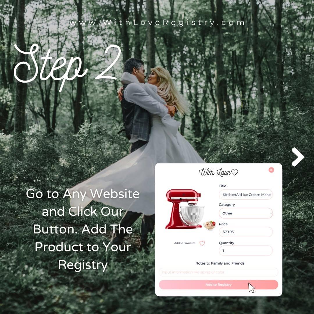 With Love Registry portfolio 3
