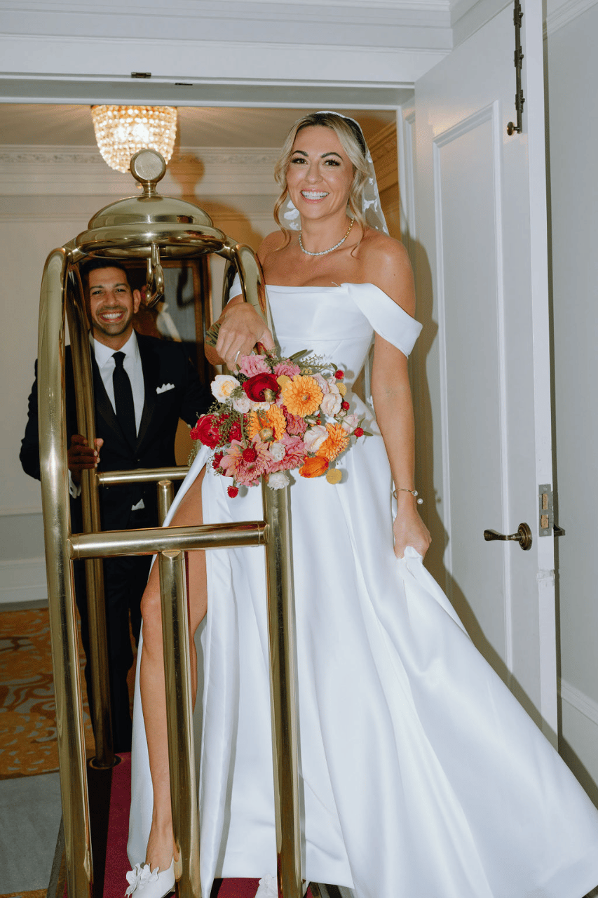 A Classic Summer Wedding at Eataly’s Serra by Birreria photo 4