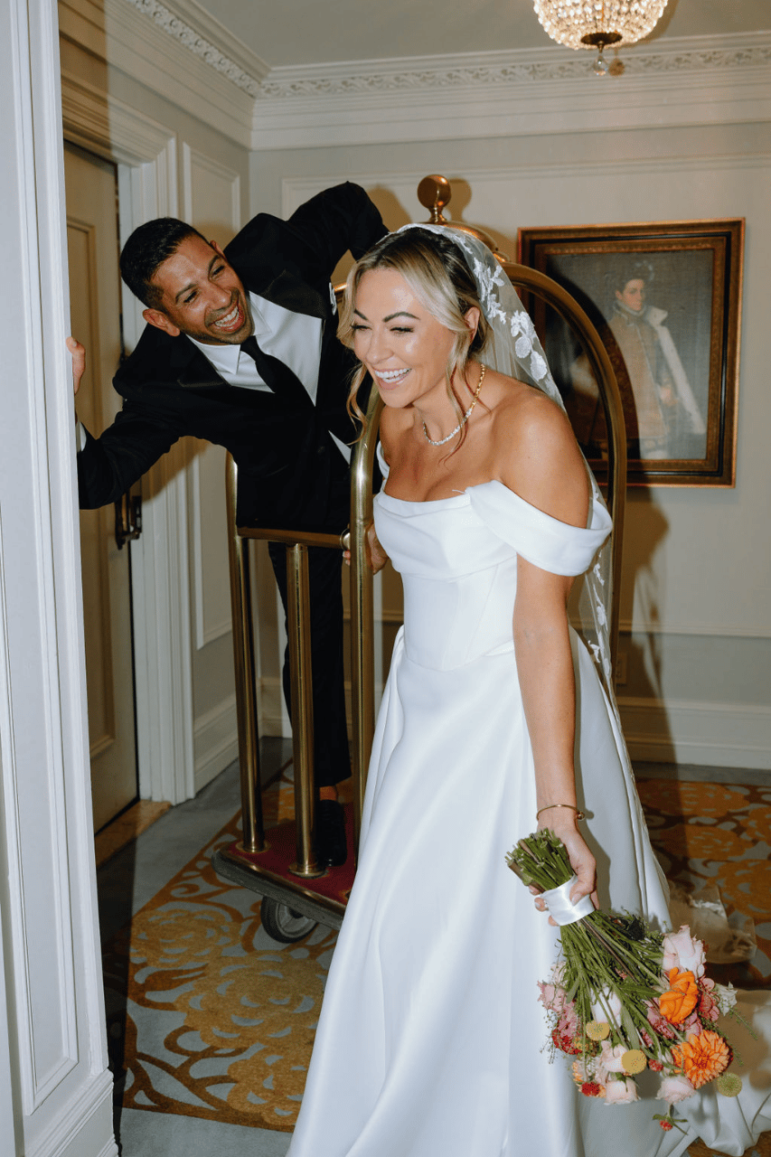 A Classic Summer Wedding at Eataly’s Serra by Birreria photo 3