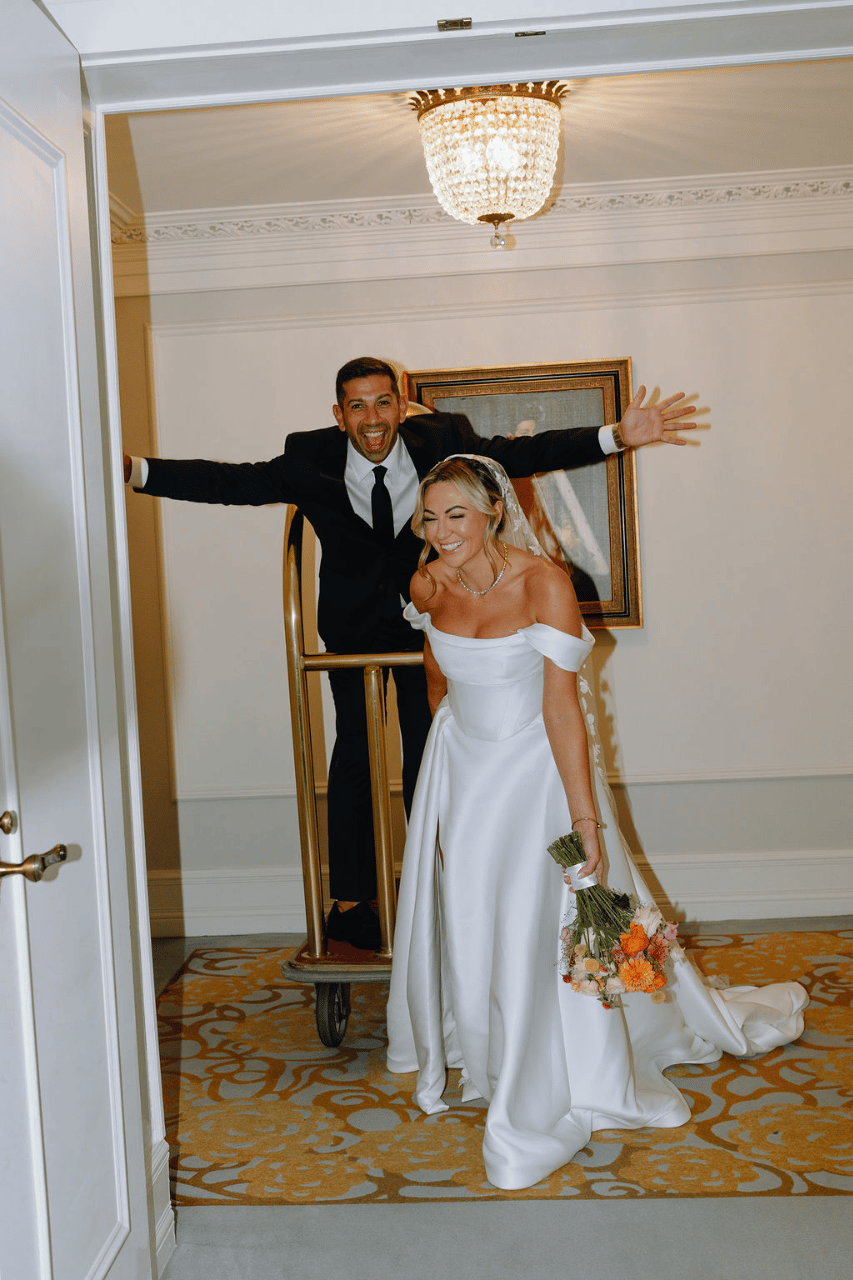 A Classic Summer Wedding at Eataly’s Serra by Birreria photo 2