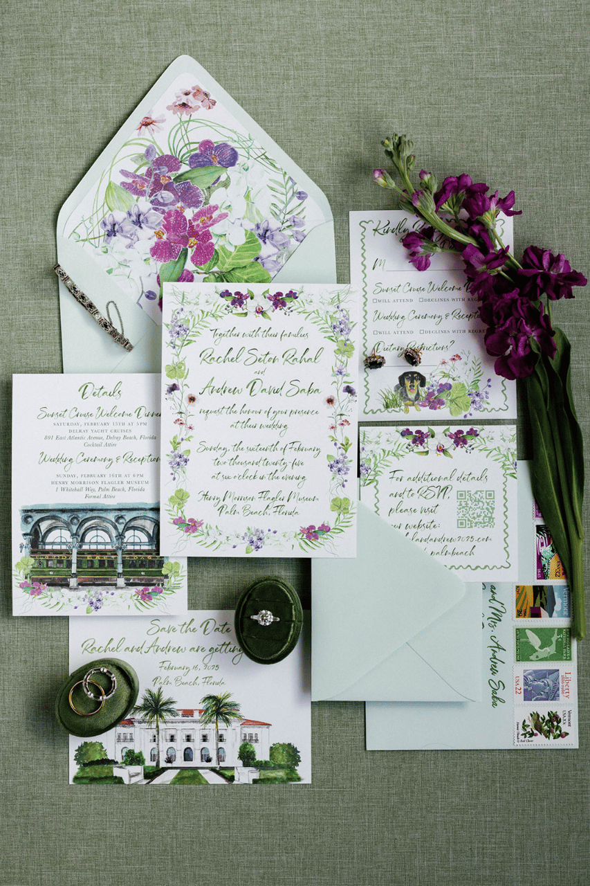 A Glamorous Winter Wedding at Henry Morrison Flagler Museum photo 2