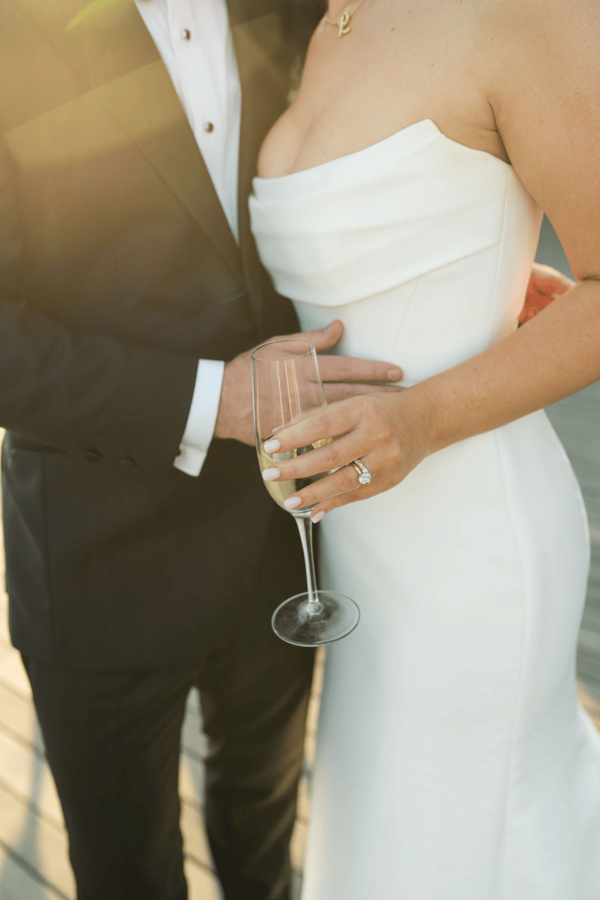 A Romantic Summer Wedding at Peconic Bay Yacht Club