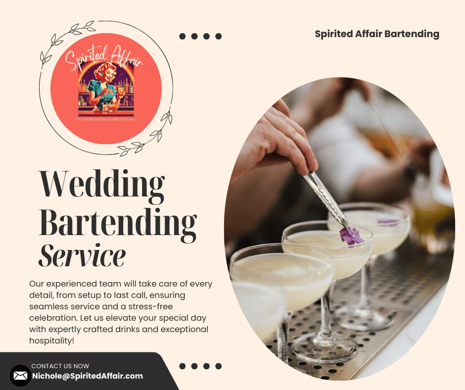 Spirited Affair Bartending portfolio 1