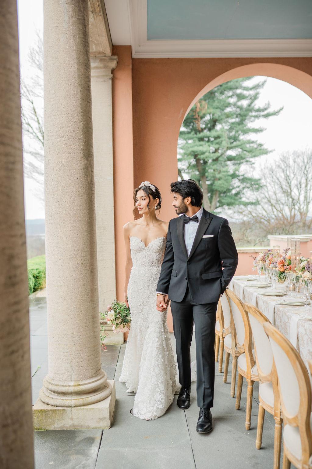 A Romantic Spring Styled Shoot at the Glenmere Mansion 42