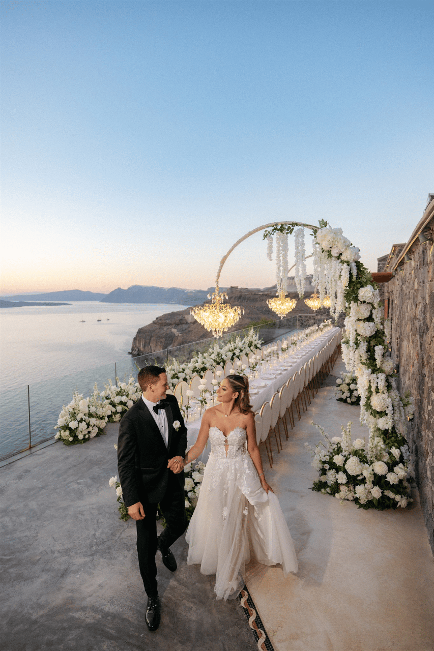 Golden Hour Elegance Over the Aegean Sea