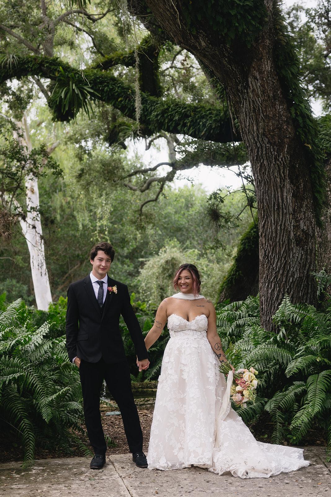 A Romantic Fall Elopement at the Vizcaya Museum photo 5