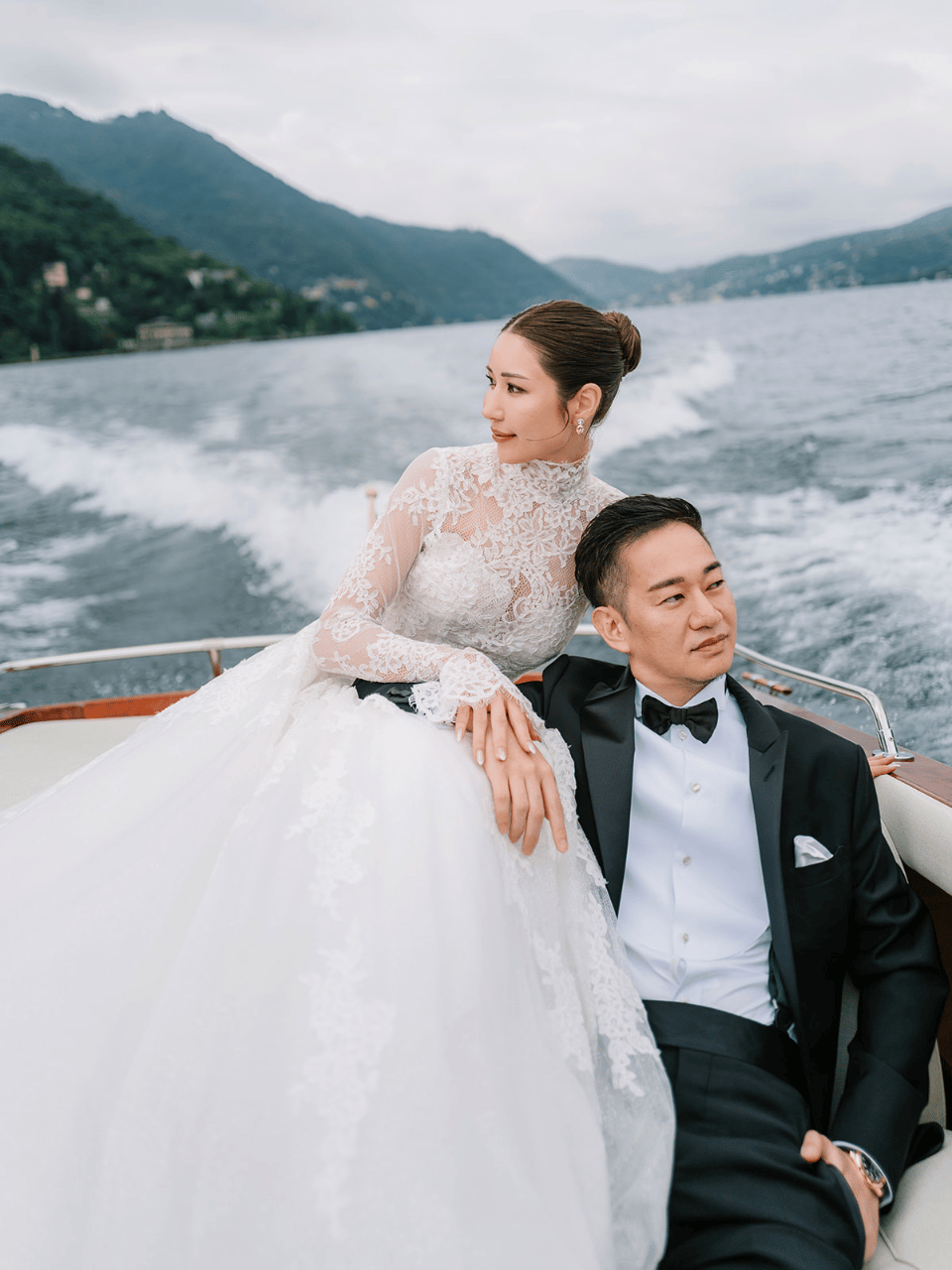 A Modern Summer Wedding Shoot at Villa Monastero