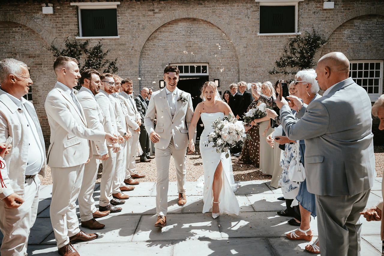 A Modern Summer Wedding at Shotesham Park Estate photo 2