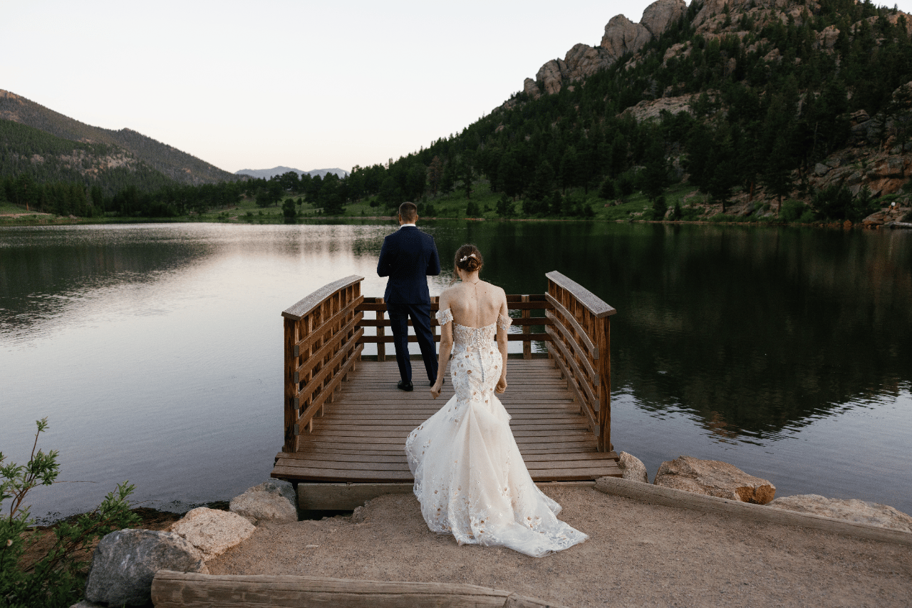 A Romantic Summer Wedding at Moraine Park Amphitheater photo 3