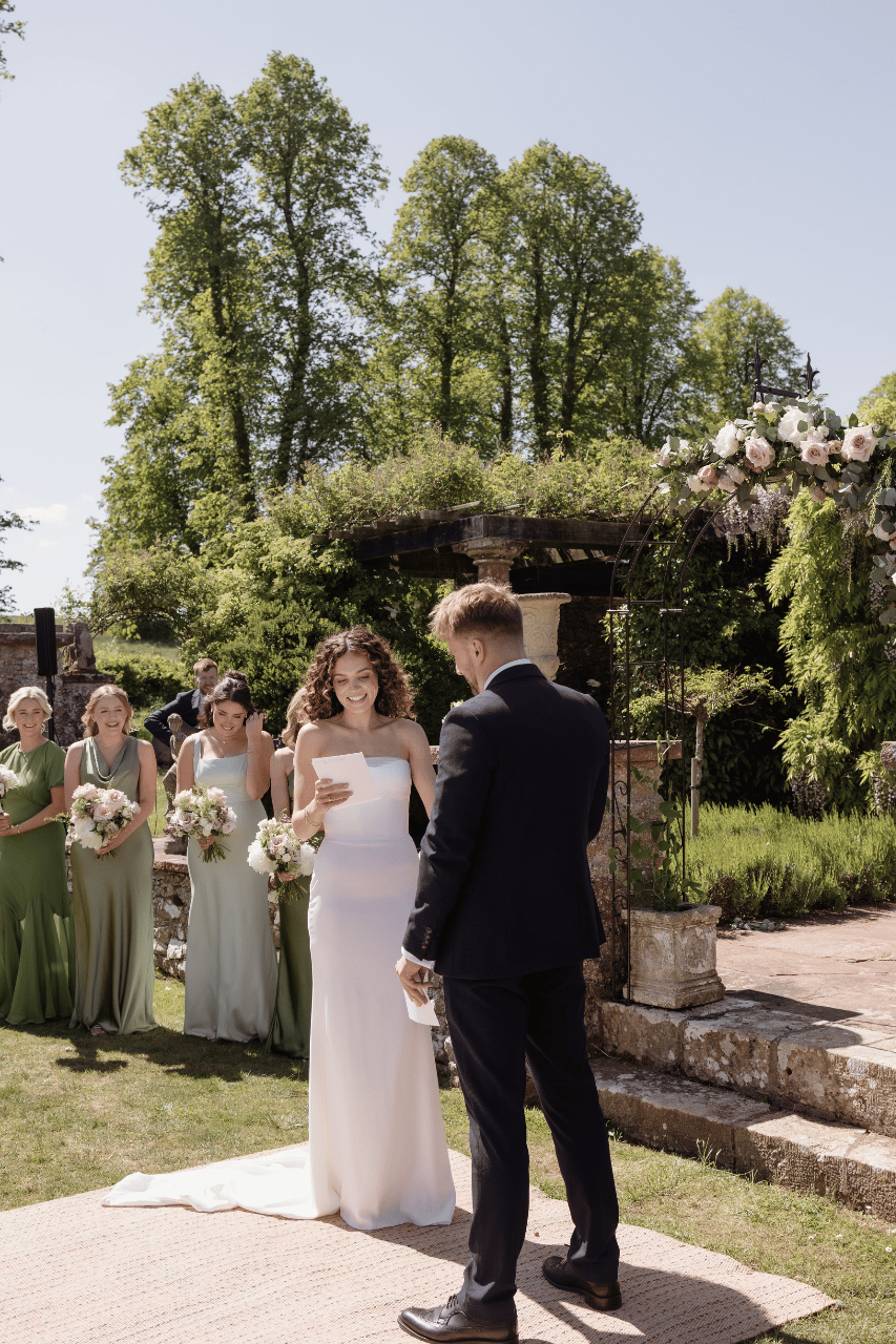 A Modern Spring Wedding at Holesfoot photo 2