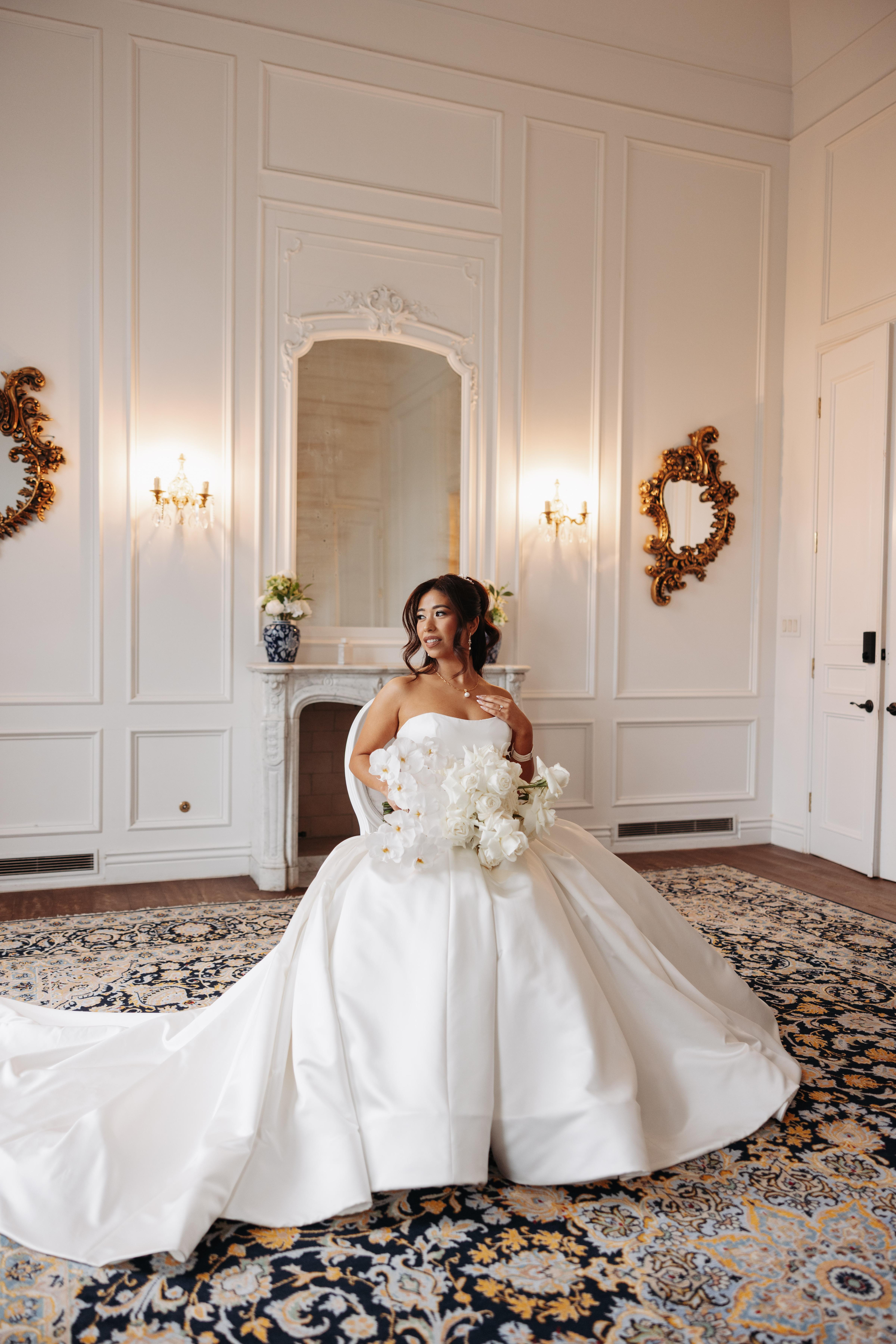 A Romantic Spring Wedding at Chateau Nouvelle photo 2