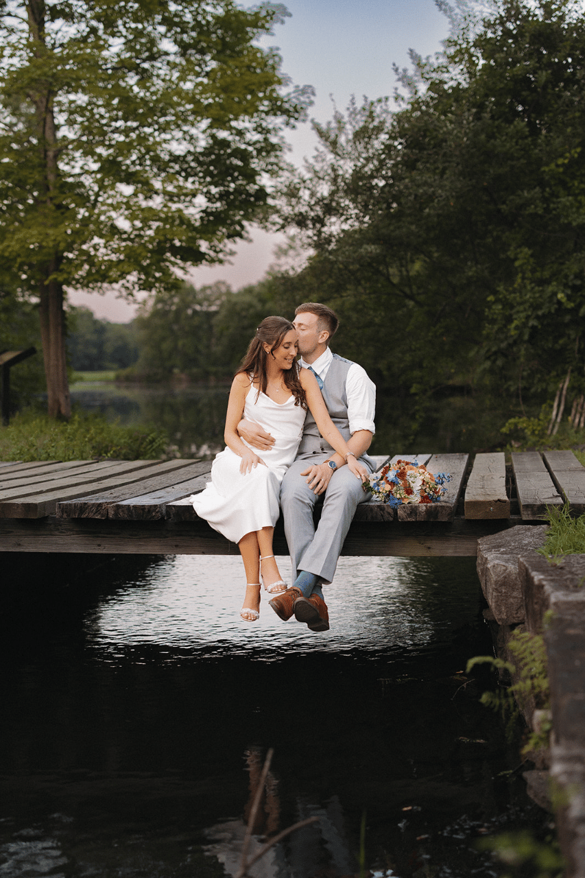 A Romantic Summer Wedding at Waterloo Village