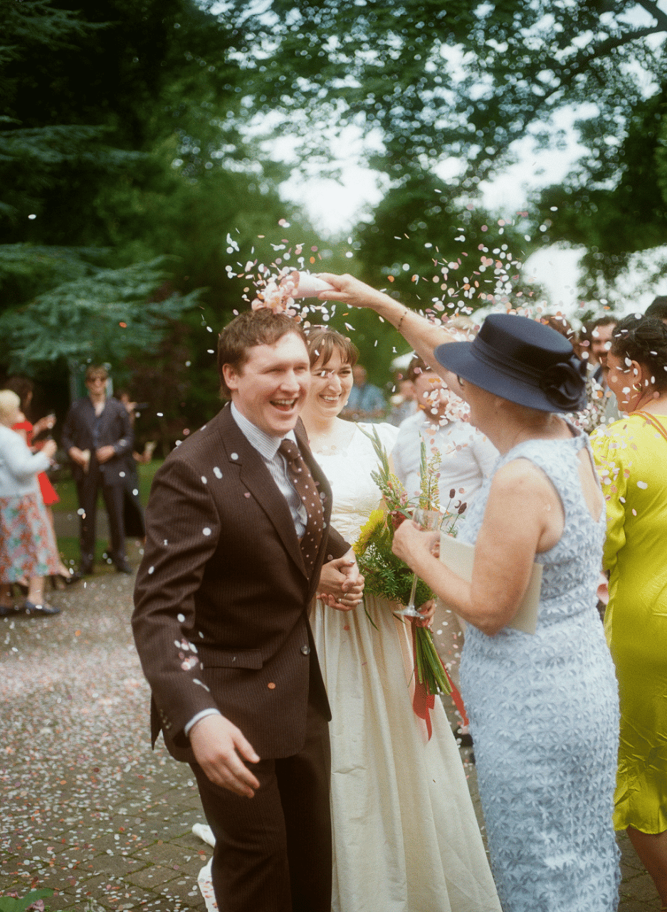 confetti on 120 film