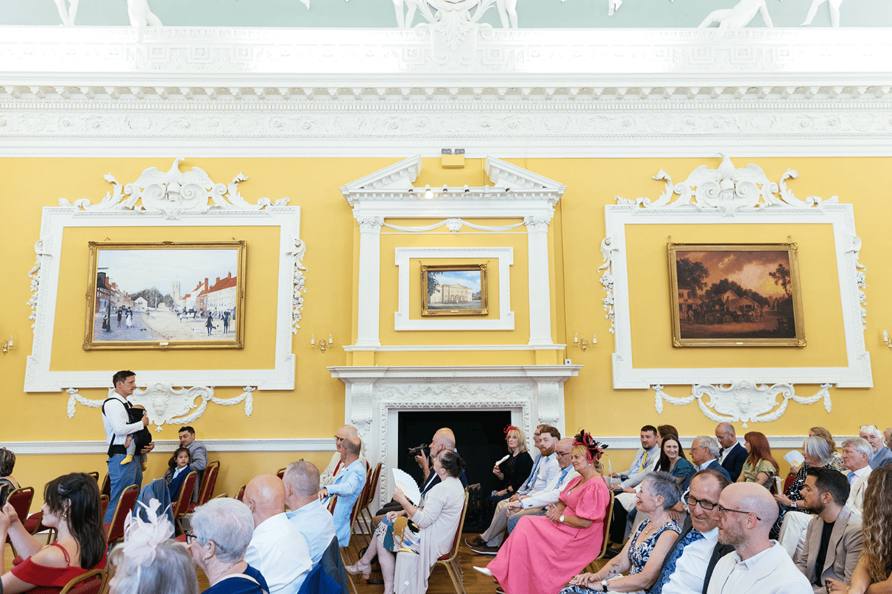 Bedale Hall ceremony