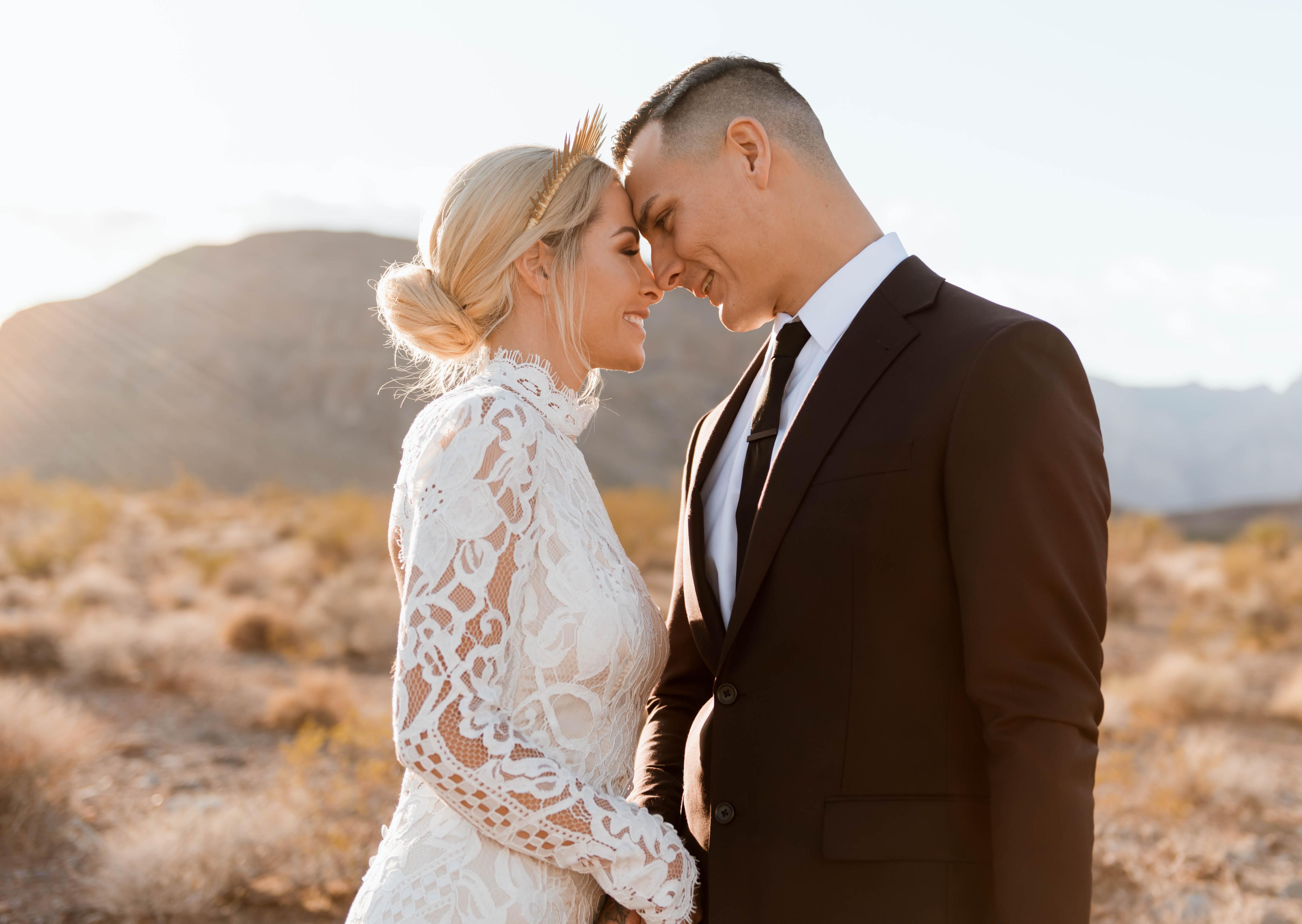 A Boho Spring Wedding at The Mayfair at Bellagio photo 2