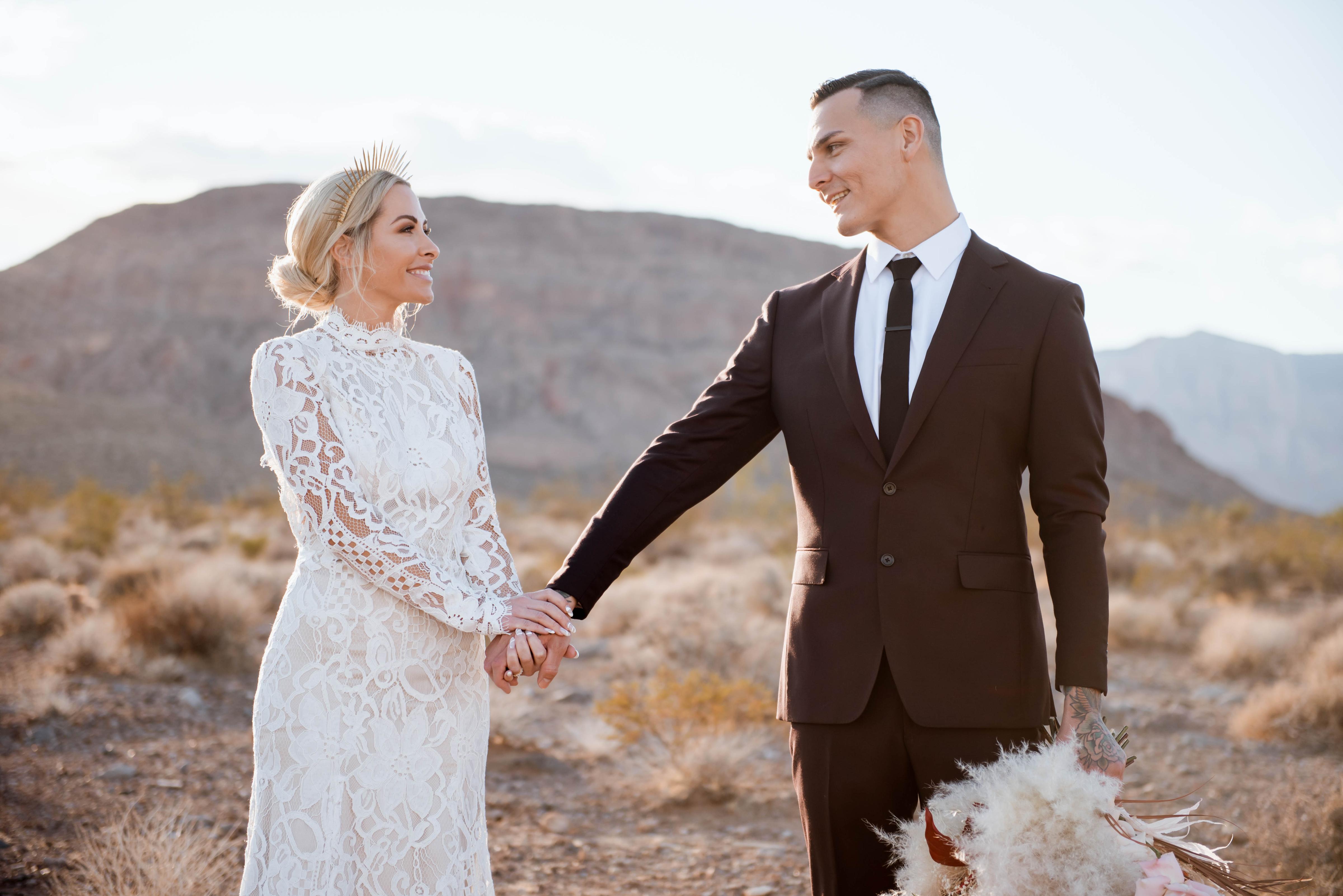 A Boho Spring Wedding at The Mayfair Supper Club at Bellagio 5