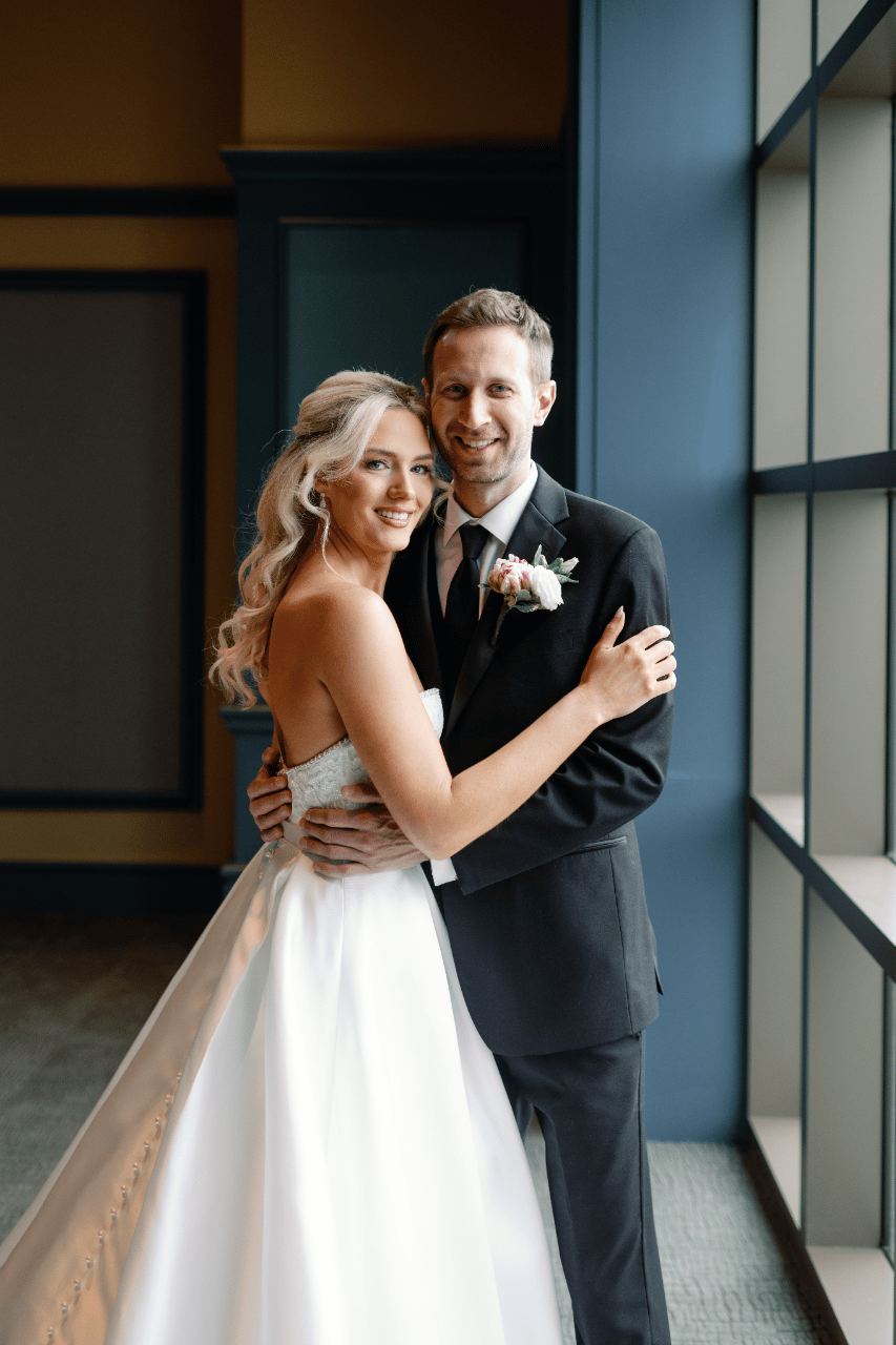 A Classic Spring Wedding at Fisher Center for the Performing Arts