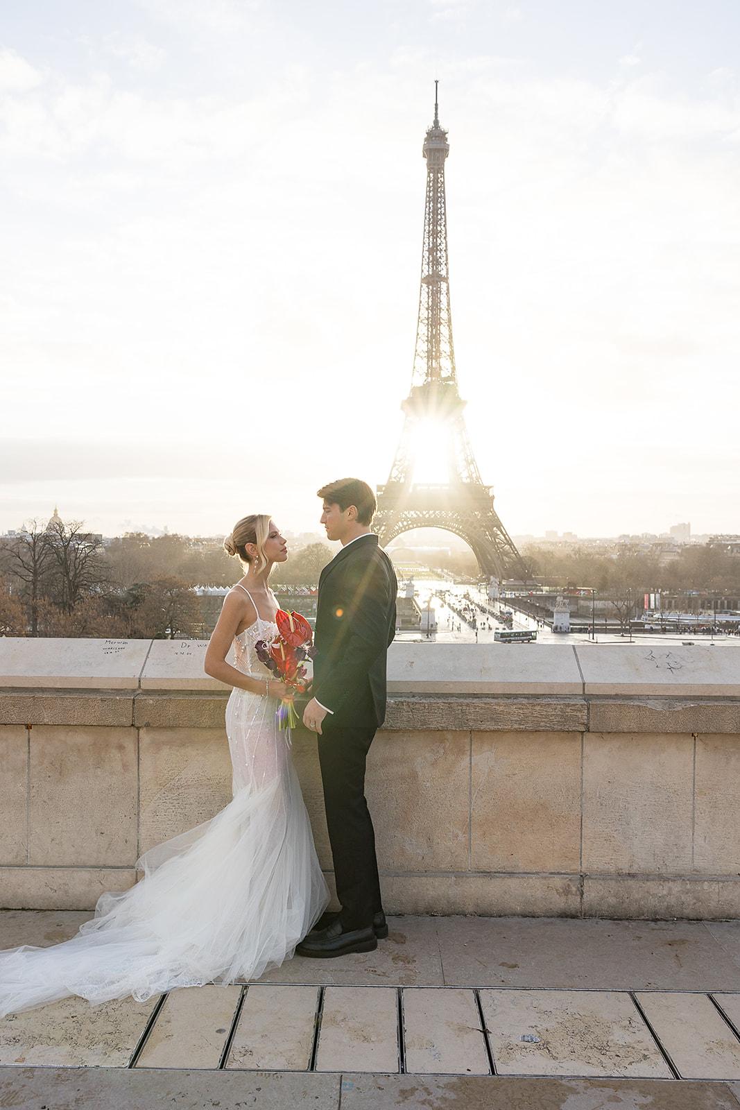 A Romantic Winter Editorial in Paris, France photo 2