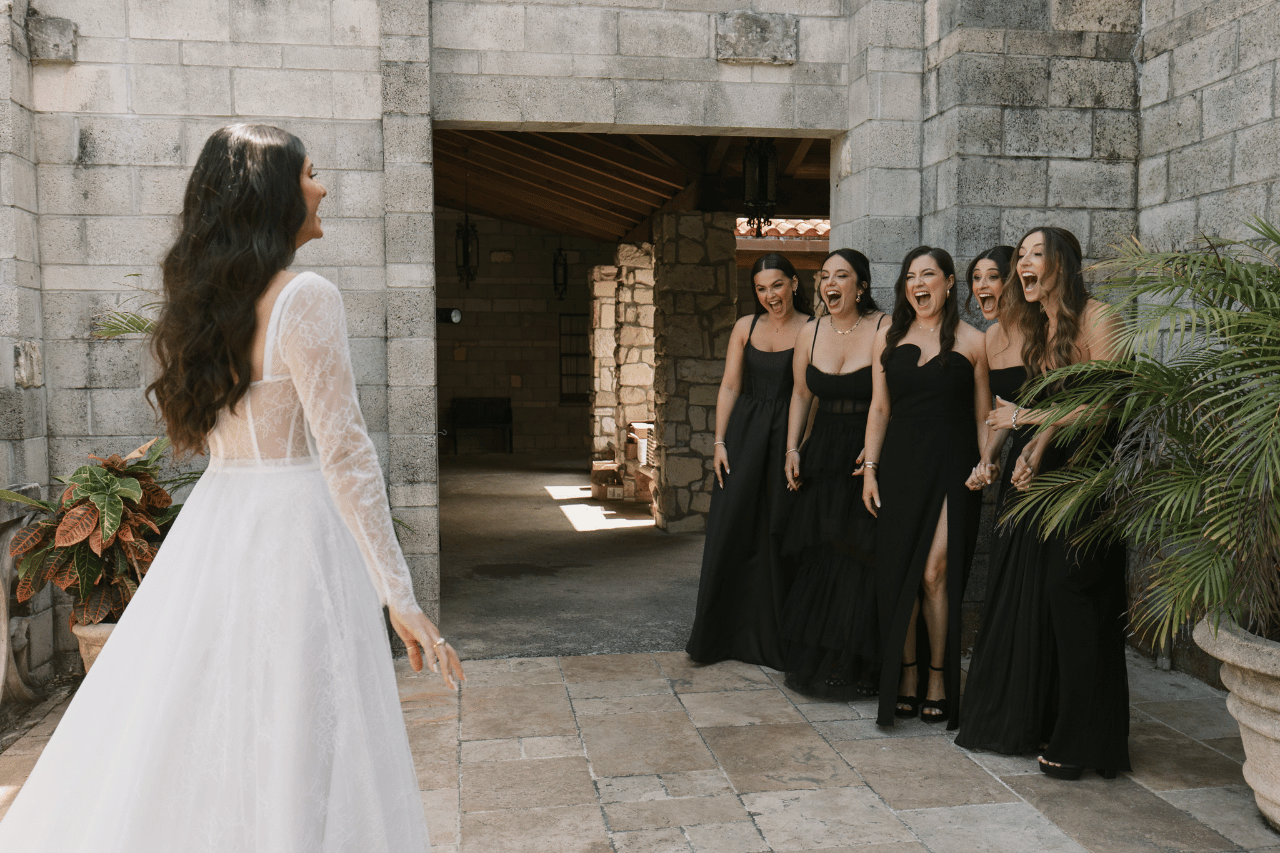 Photo by Kayla Czarniecki, Featured in A Romantic Spring Wedding at The Ancient Spanish Monastery